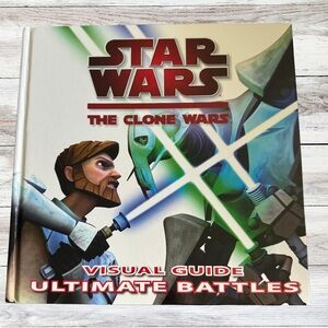 ⭐️ Star Wars: The Clone Wars – Ultimate Battles Visual Guide (Hardcover)